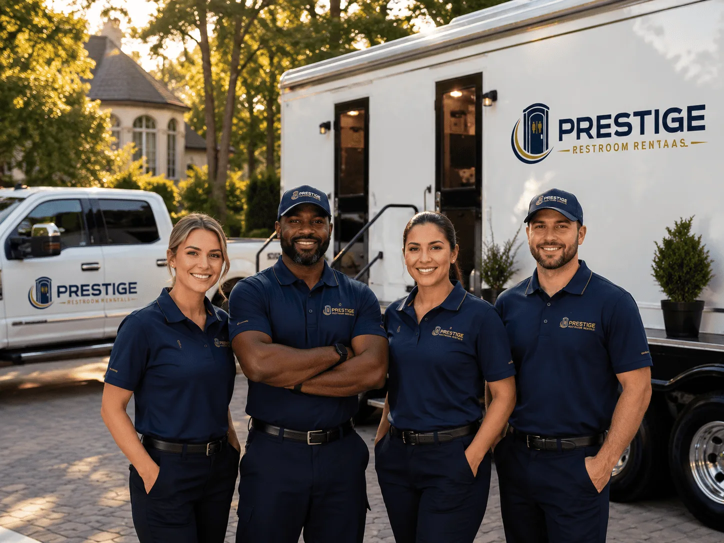 Trusted Luxury Portable Restrooms company in Equality, IL